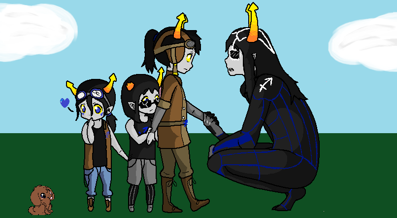 Homestuck - Zahhak Family