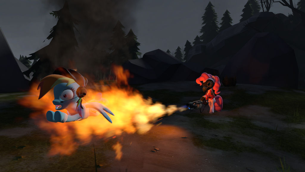 Pyro Vs. Scout pyro VS scout by S80LAR on DeviantArt