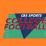 College Football-ON-CBS Logo
