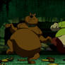 Obese Scooby Doo and Shaggy