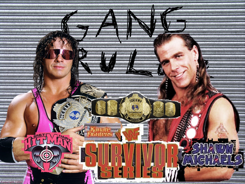 Wwe Survivor Series 1997 Bret Hart Vs Shawn Michae By