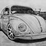 Beetle custom - pencildrawing