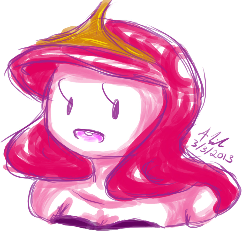 AT-Princess Bubblegum Doodle