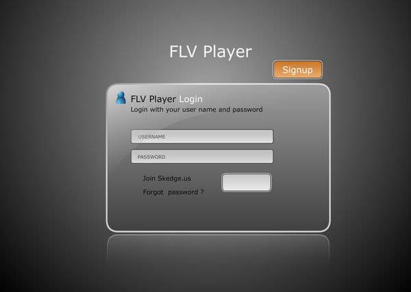 login page by meandmydesigns on DeviantArt