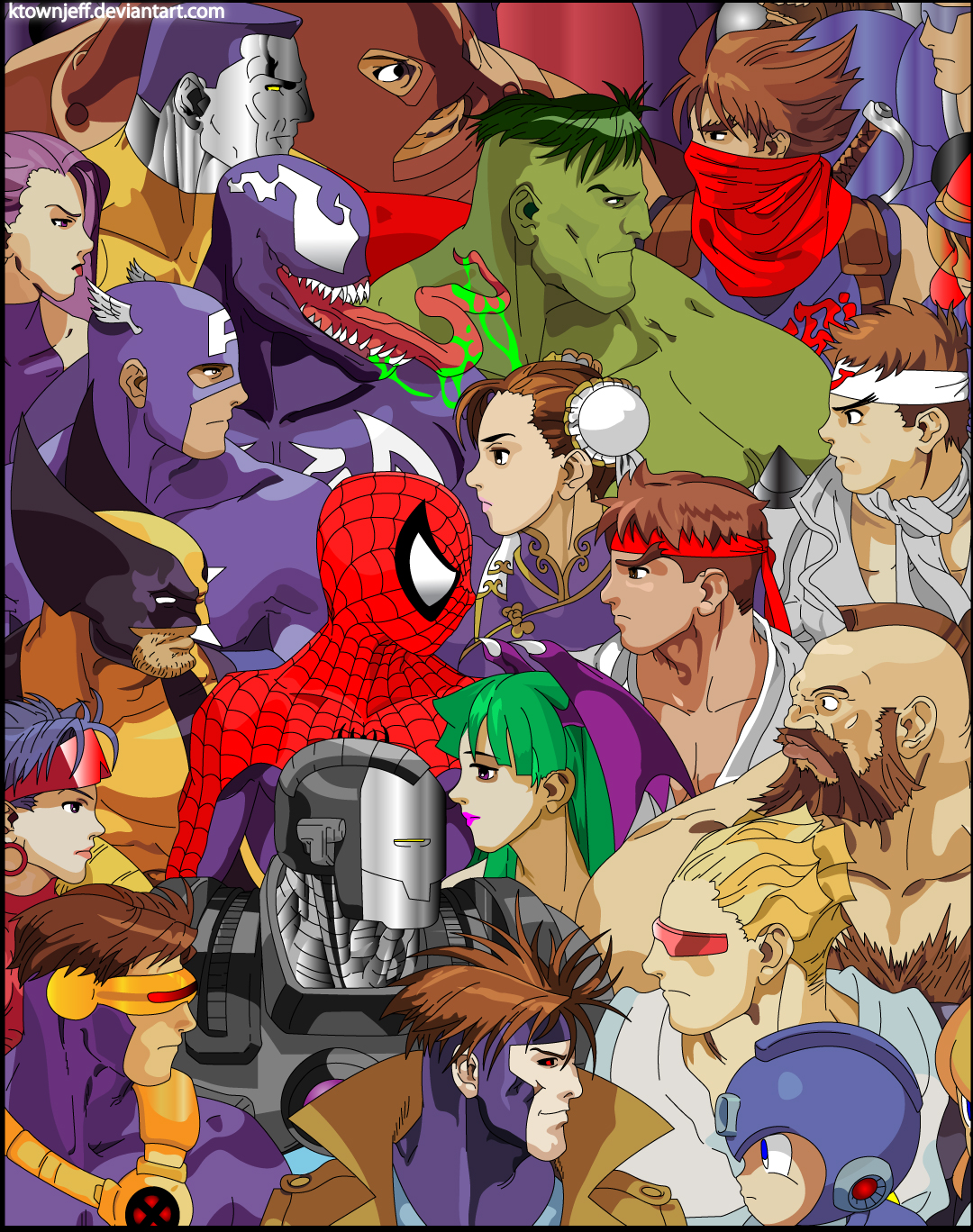 Capcom Multiverse Marvel Vs. Capcom by ktownjeff on DeviantArt