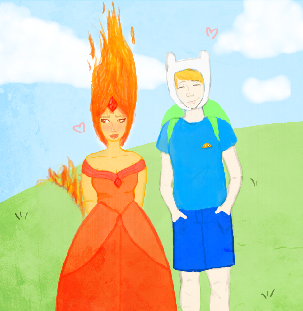 Flame Princess and Finn