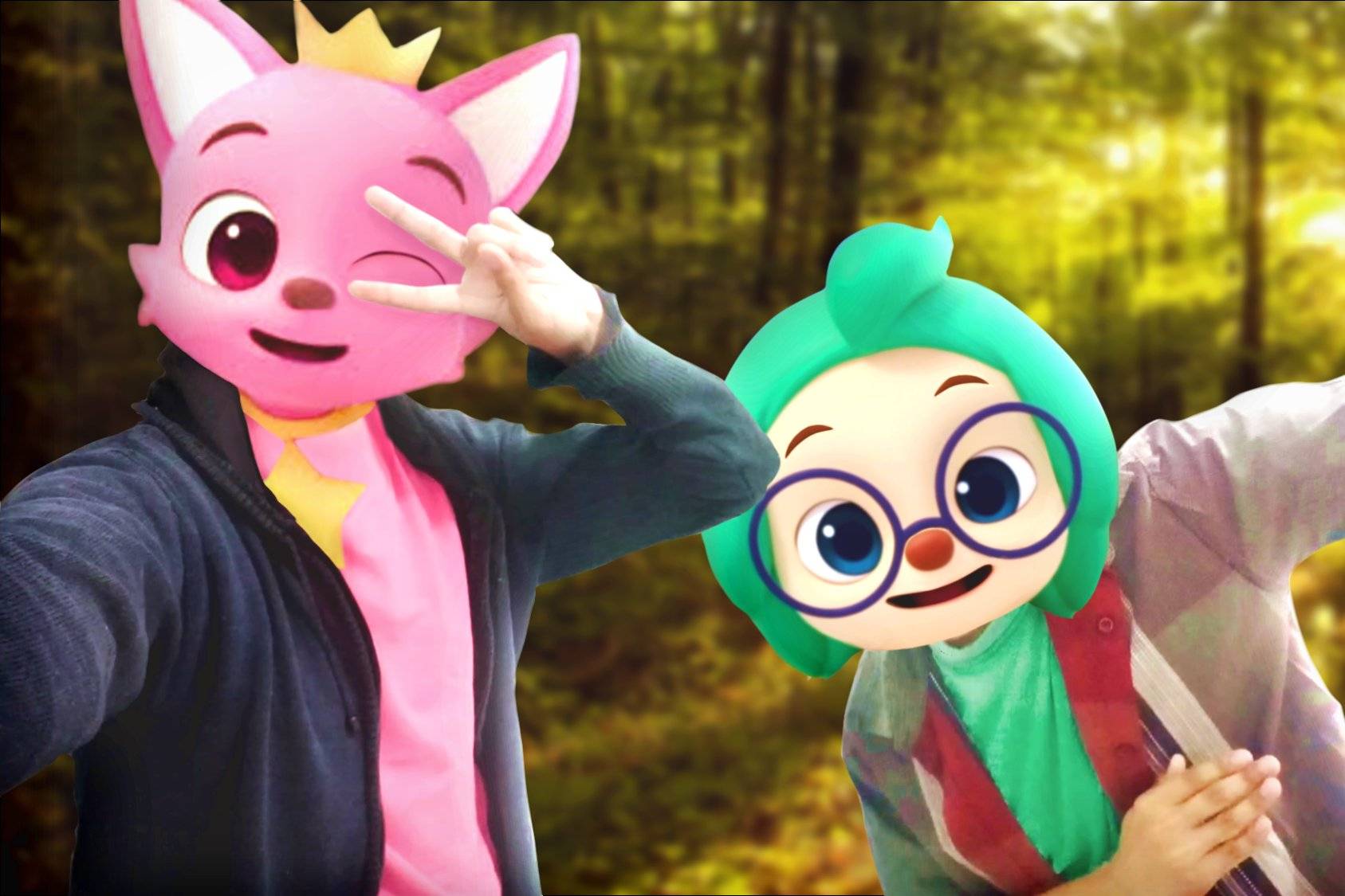 Pinkfong and Hogi (Pinkfong Wonderstar) by DannyWellbock on DeviantArt
