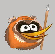 Angry Birds Star Wars - Ewok Orange Bird