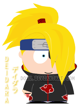 Deidara's Goin to South Park