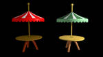[DL]Umbrella Table by Nein-Skill