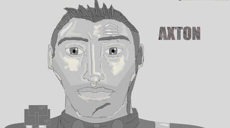 Axton borderlands 2 grayscale