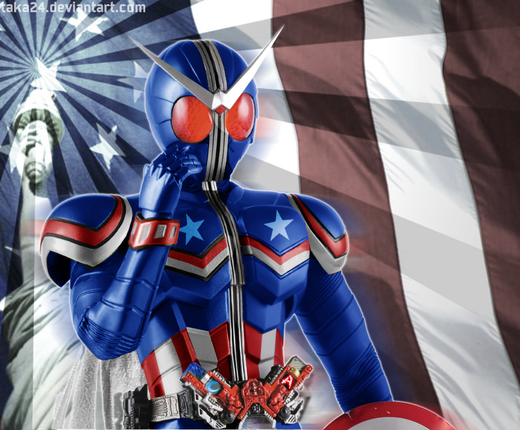 Kamen Rider W Captain America Form