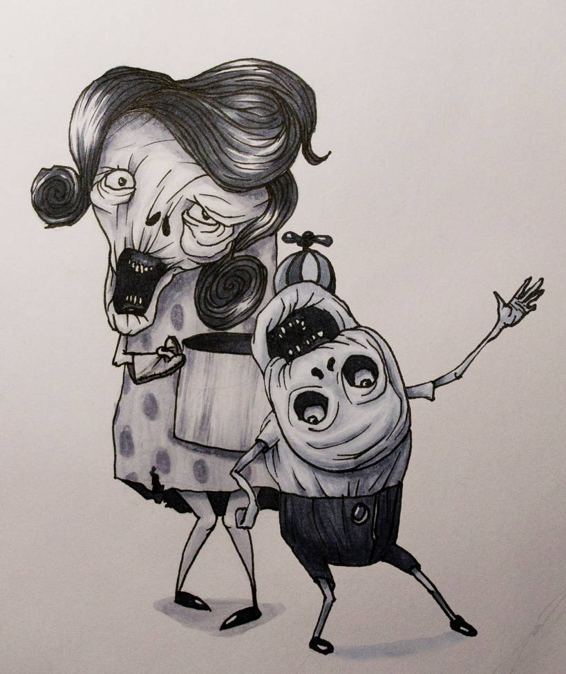 Mom and Son by Pistaman Mom and Son by Pistaman