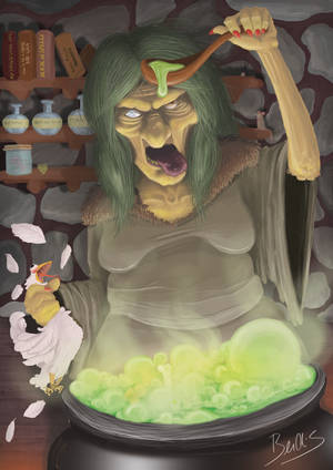 The witch by Pistaman The witch by Pistaman