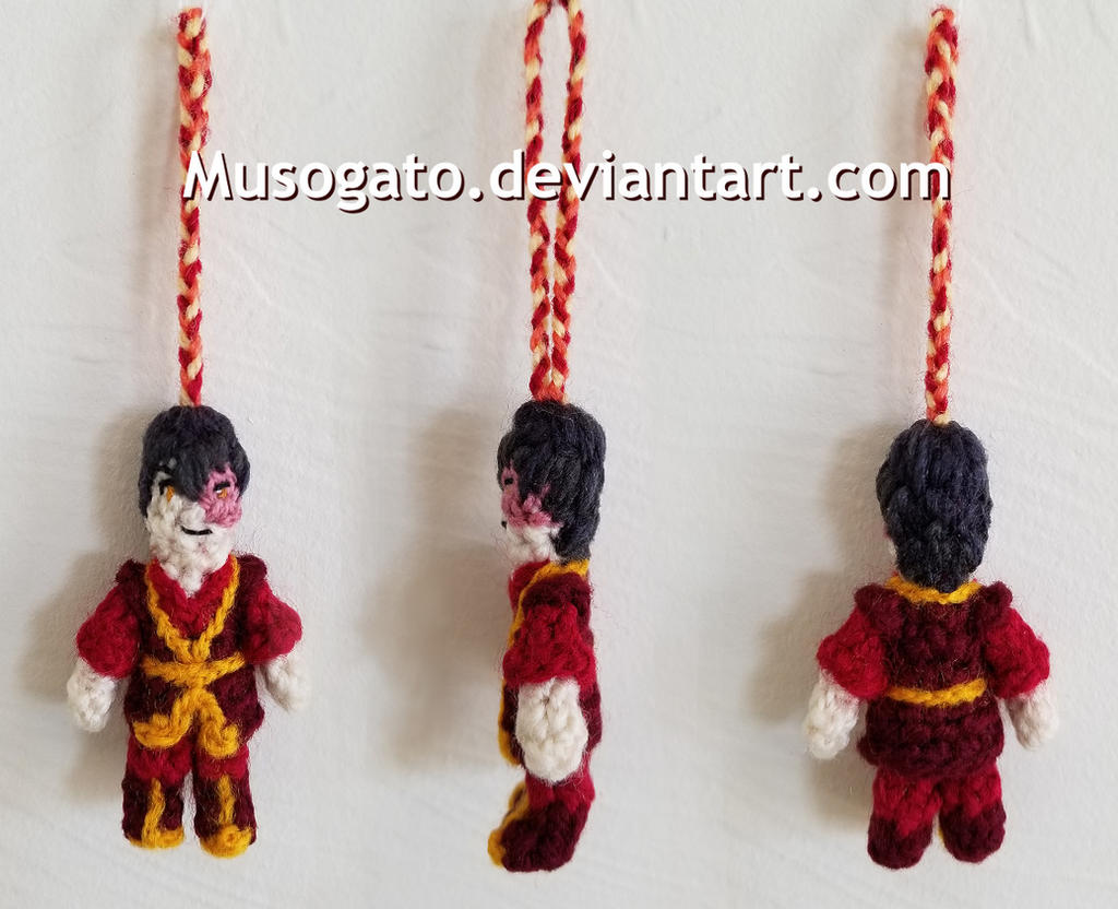 S3 Zuko Crochet Amigurumi by musogato