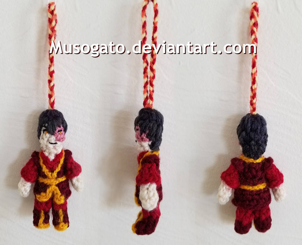 S3 Zuko Crochet Amigurumi by musogato