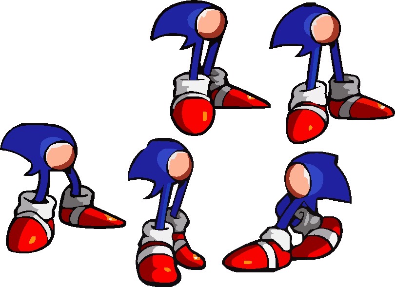 Sonic R Rigs Sonic rig 1 by christopher2011g on DeviantArt