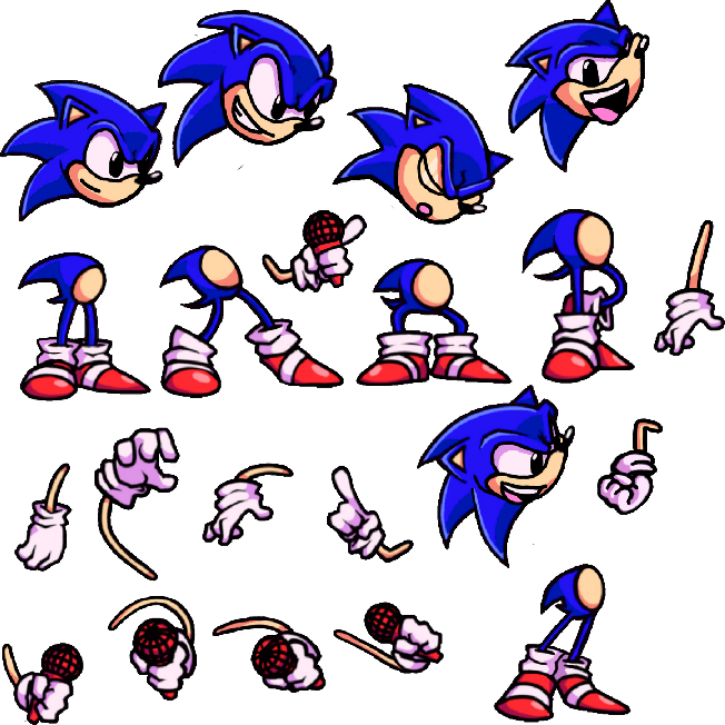 Deviantart Sonic Rig Sonic rig (repost) by christopher2011g on DeviantArt