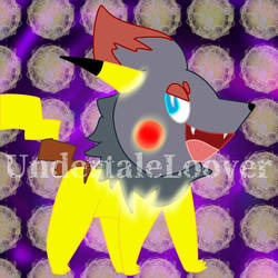 Zorua transforming into Pikachu