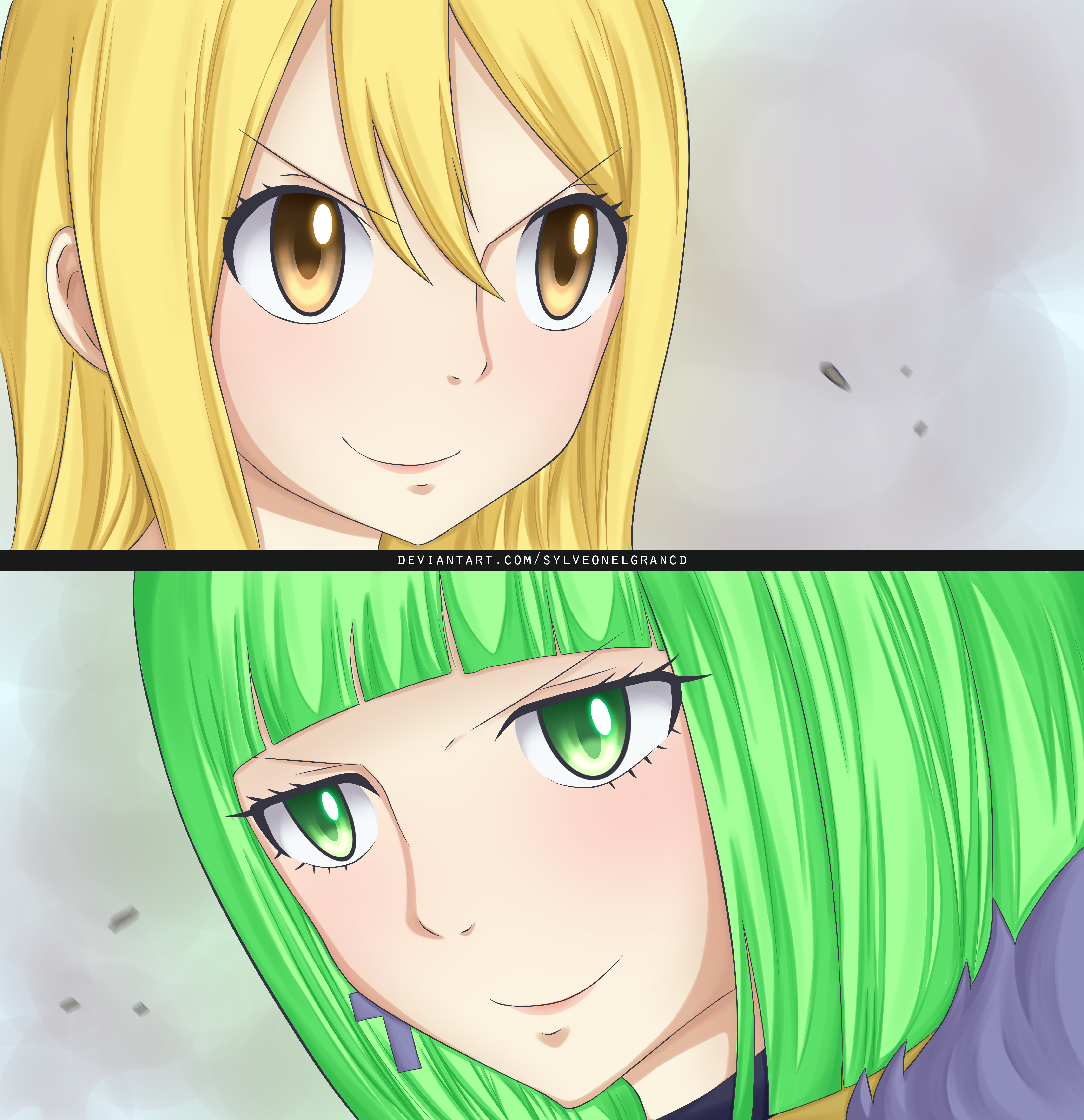 Lucy ♡ Fairy tail 100 Years Quest (64) Colored by me ~ #anime #manga # fairytail #fairytail100yearsquest #lucy #lucyheartfilia…