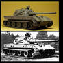 E100 panzer tank photoshop