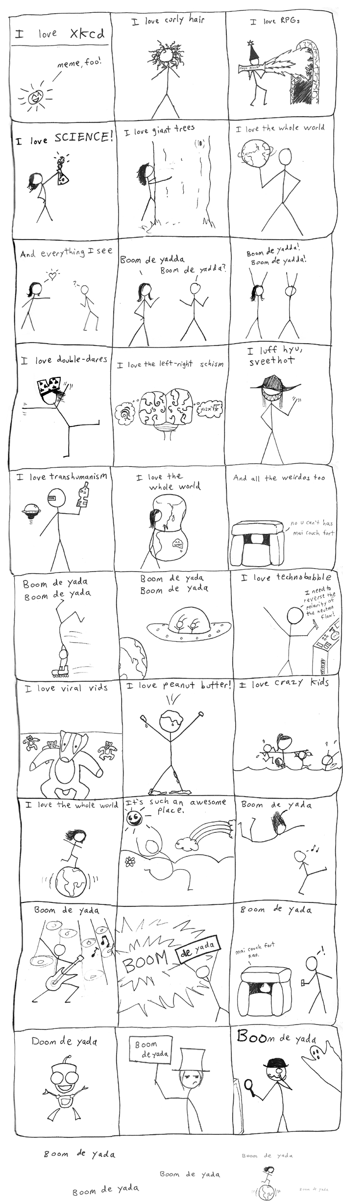 I love XKCD meme by Katwalker on DeviantArt