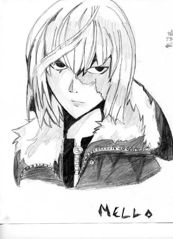 Mello Drawing Mello of Death Note by reservoirsRscary on DeviantArt