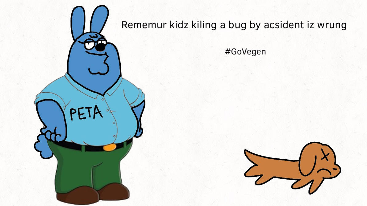 Peta Rabbit Short PETA be like by DaisyThePuppy57 on DeviantArt