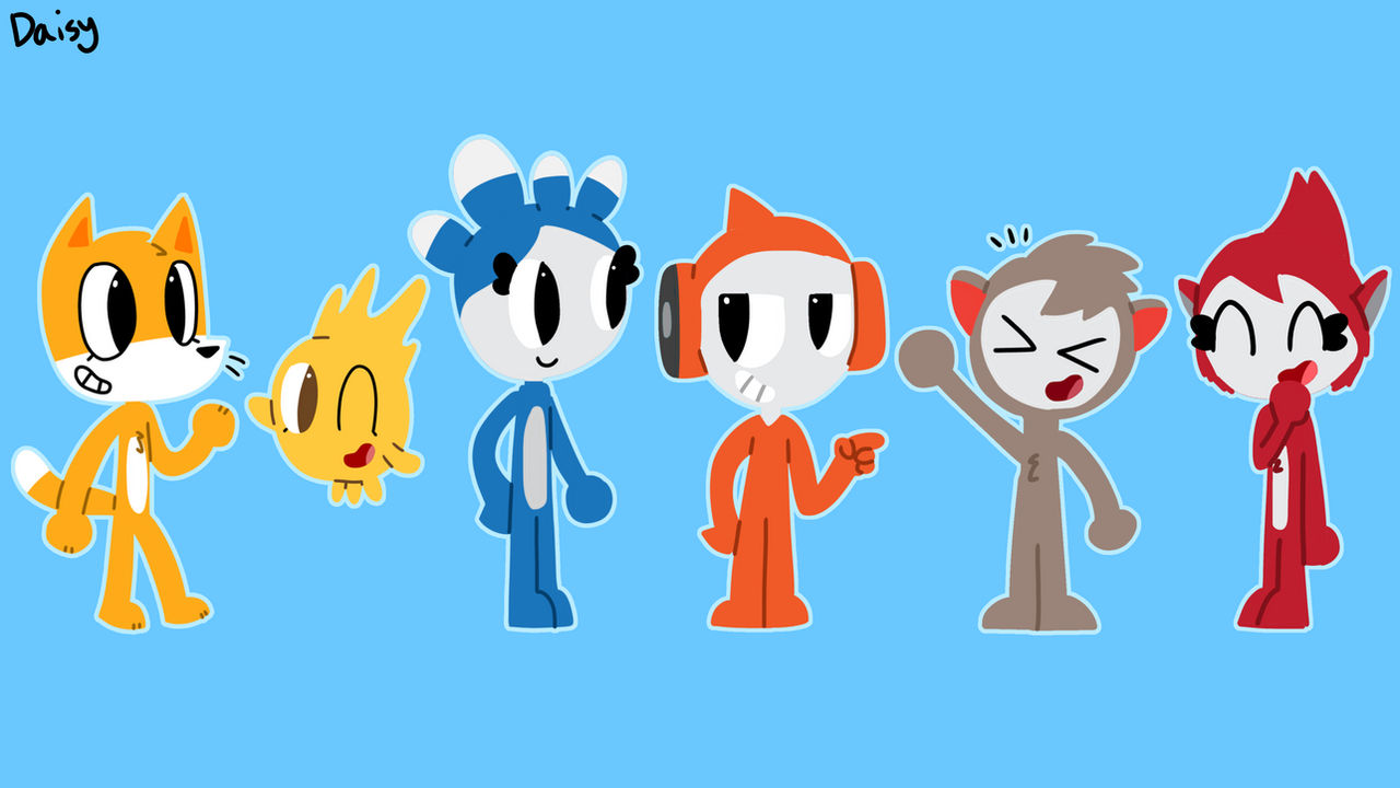 Scratch Cat and friends by DaisyThePuppy57 on DeviantArt