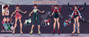 (CLOSED) Adoptable WINX OC - Rose and Snake