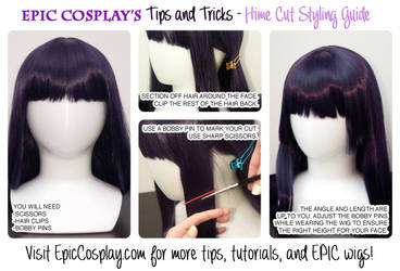 Tips and Tricks - Hime Cut Styling Guide