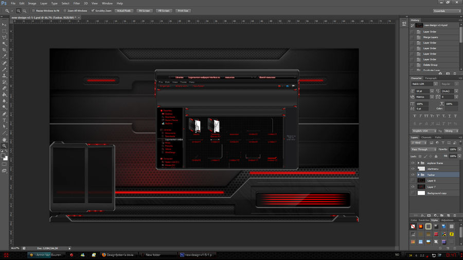 Led Tech Theme Upcoming Theme Digital LED V2 by Designfjotten on DeviantArt