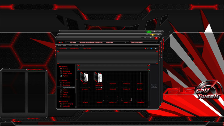 Led Tech Theme Upcoming Theme Digital LED V2 Preview 2 by Designfjotten on DeviantArt