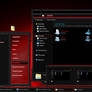 Tech-Light-Red Windows 7 Theme