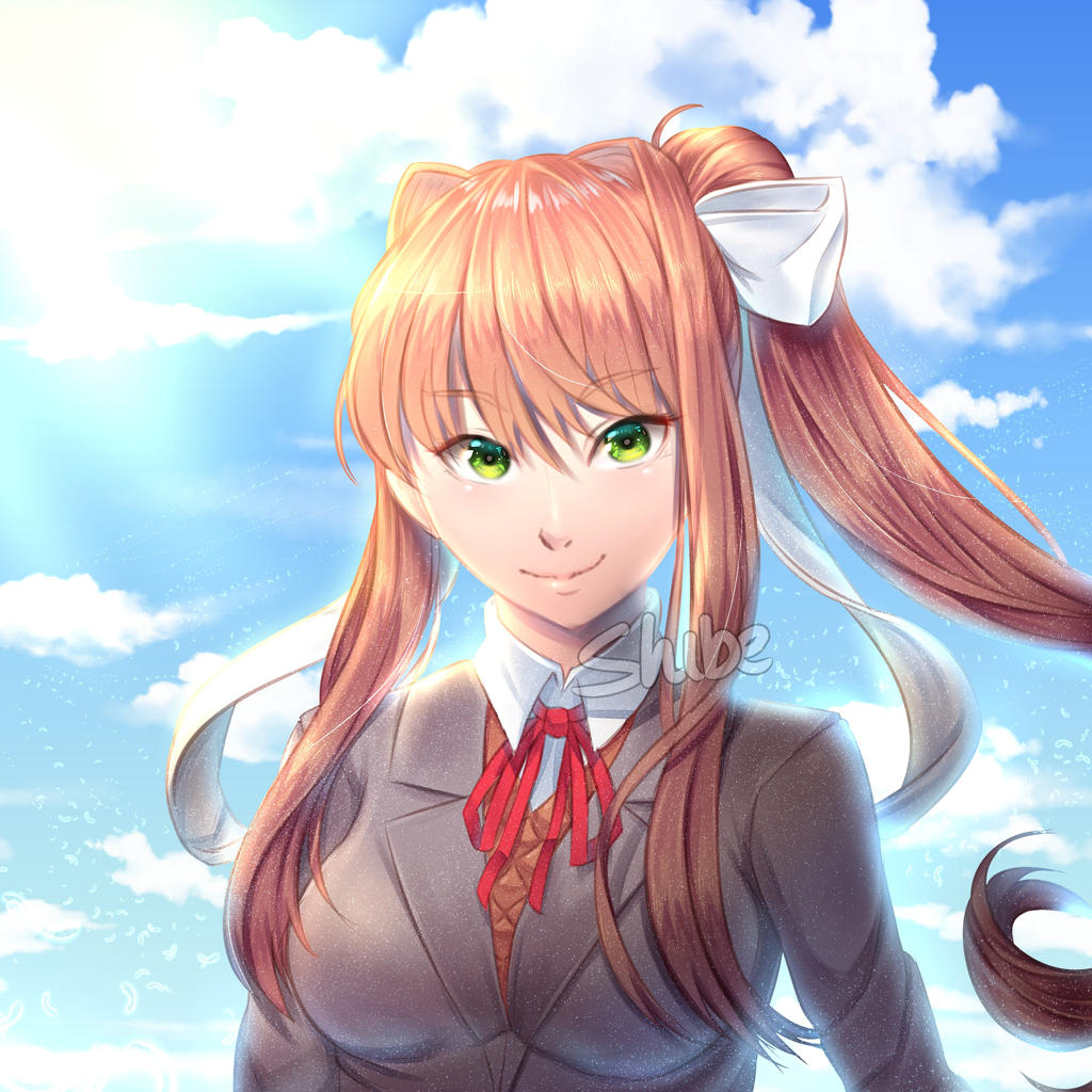 Monika DDLC By ShibeRyan On DeviantArt monika-ddlc-by-shiberyan-on-deviantart