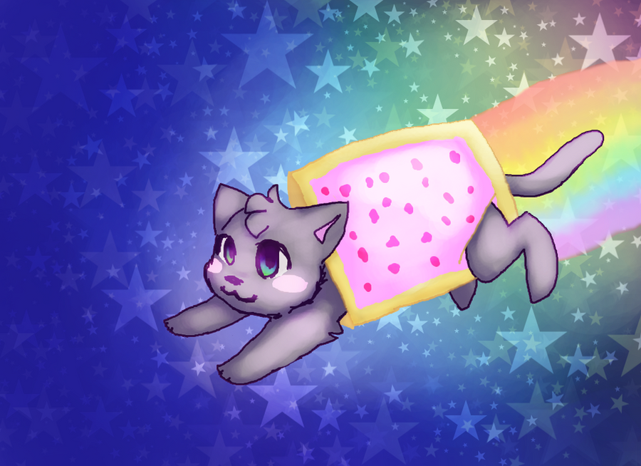 Nyan Cat By Me11ochan On DeviantArt.