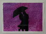 Pink Rain Couple by Creative-Chantelle