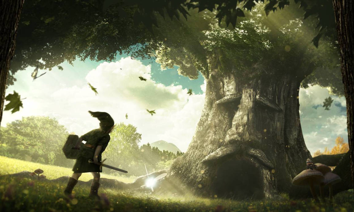 Deku Tree By Dgrvisuals On DeviantArt