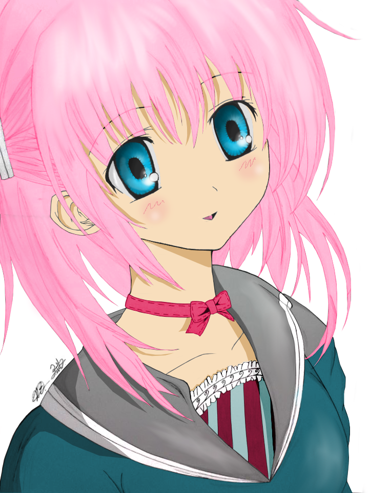 Kawaii Anime Girl By Steliosstar On Deviantart