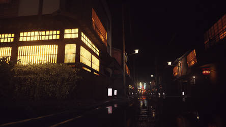 Kyoto at night