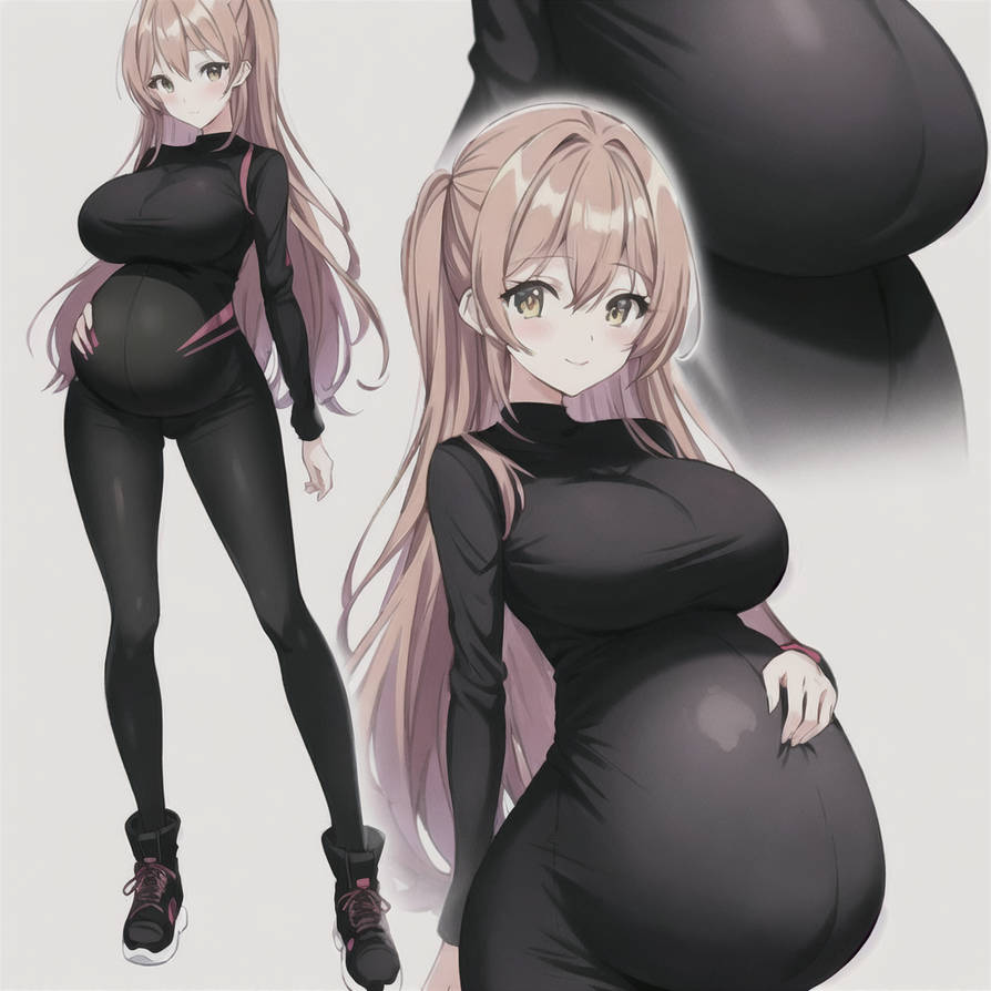 Pregnant Girl From 3 Angles By Iamliljuicy On DeviantArt pregnant-girl-from-3-angles-by-iamliljuicy-on-deviantart