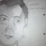 My drawing of Sheldon Cooper