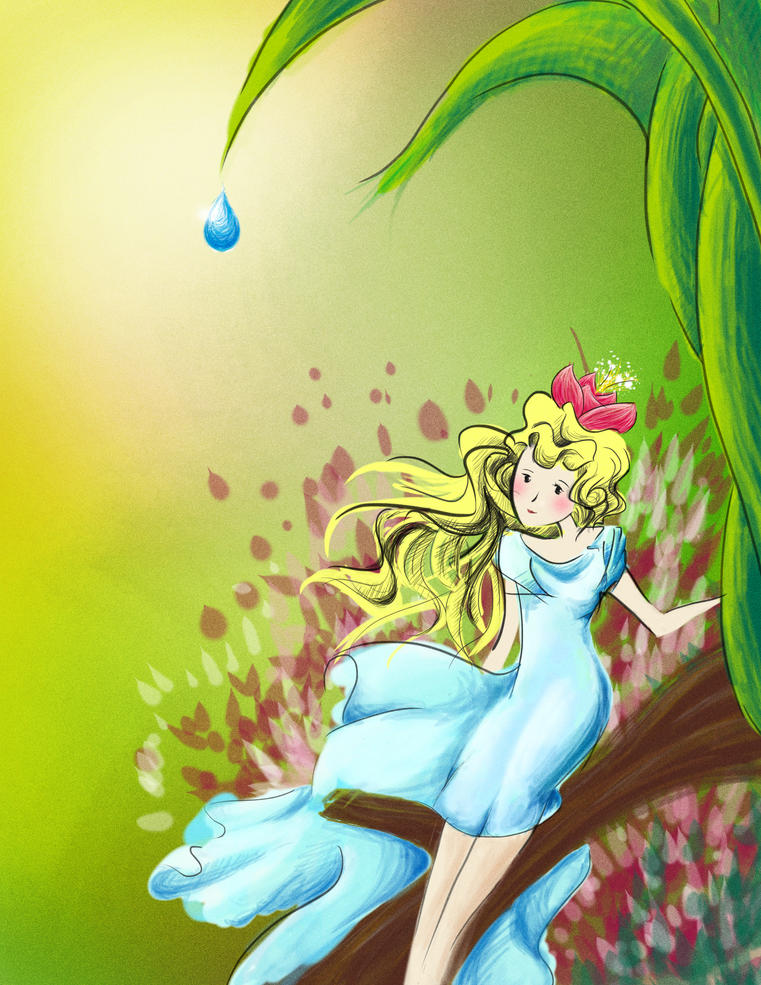 A little Spring-princess by light-kun on DeviantArt