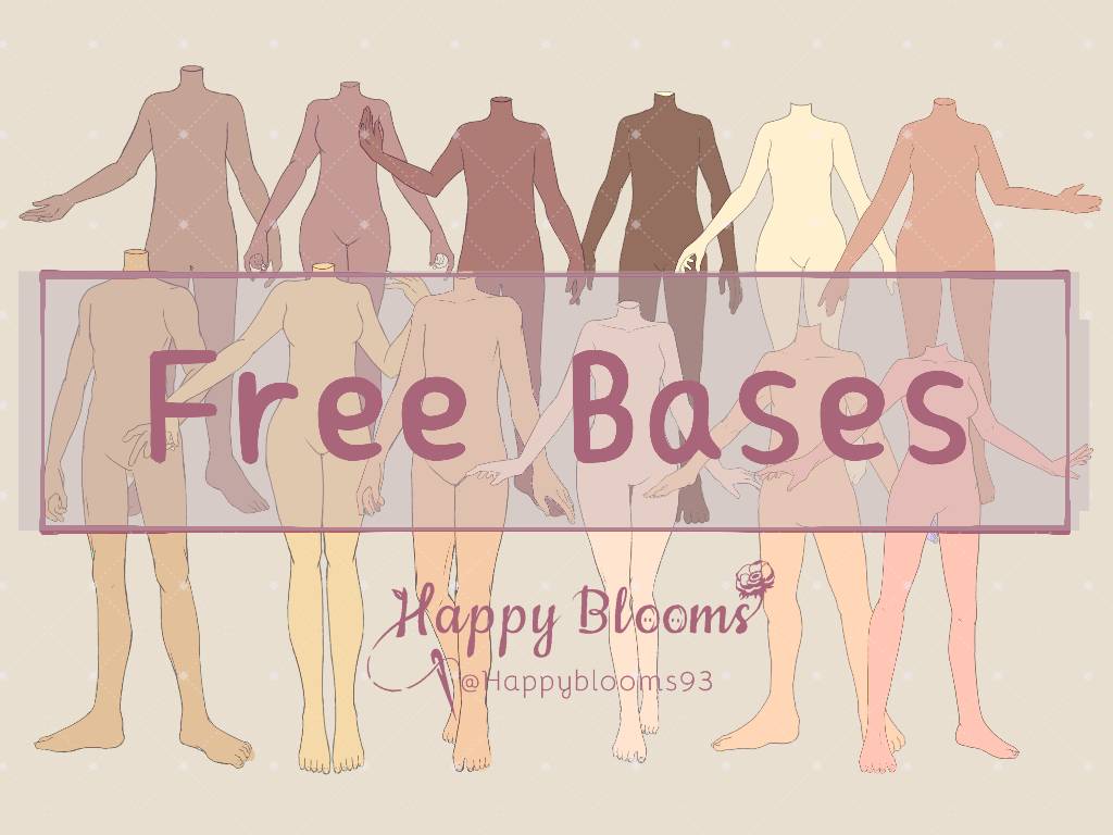 Legless Character Base Free headless base by happyblooms on DeviantArt