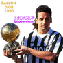 Roberto Baggio winner Ballon d'Or award 1993