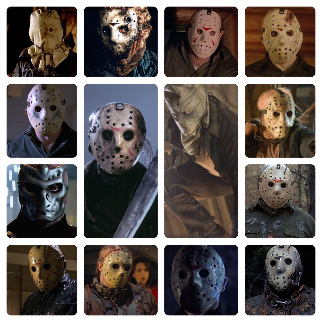 Jason Voorhees looks ranked by JOSHRAMBO123 on DeviantArt