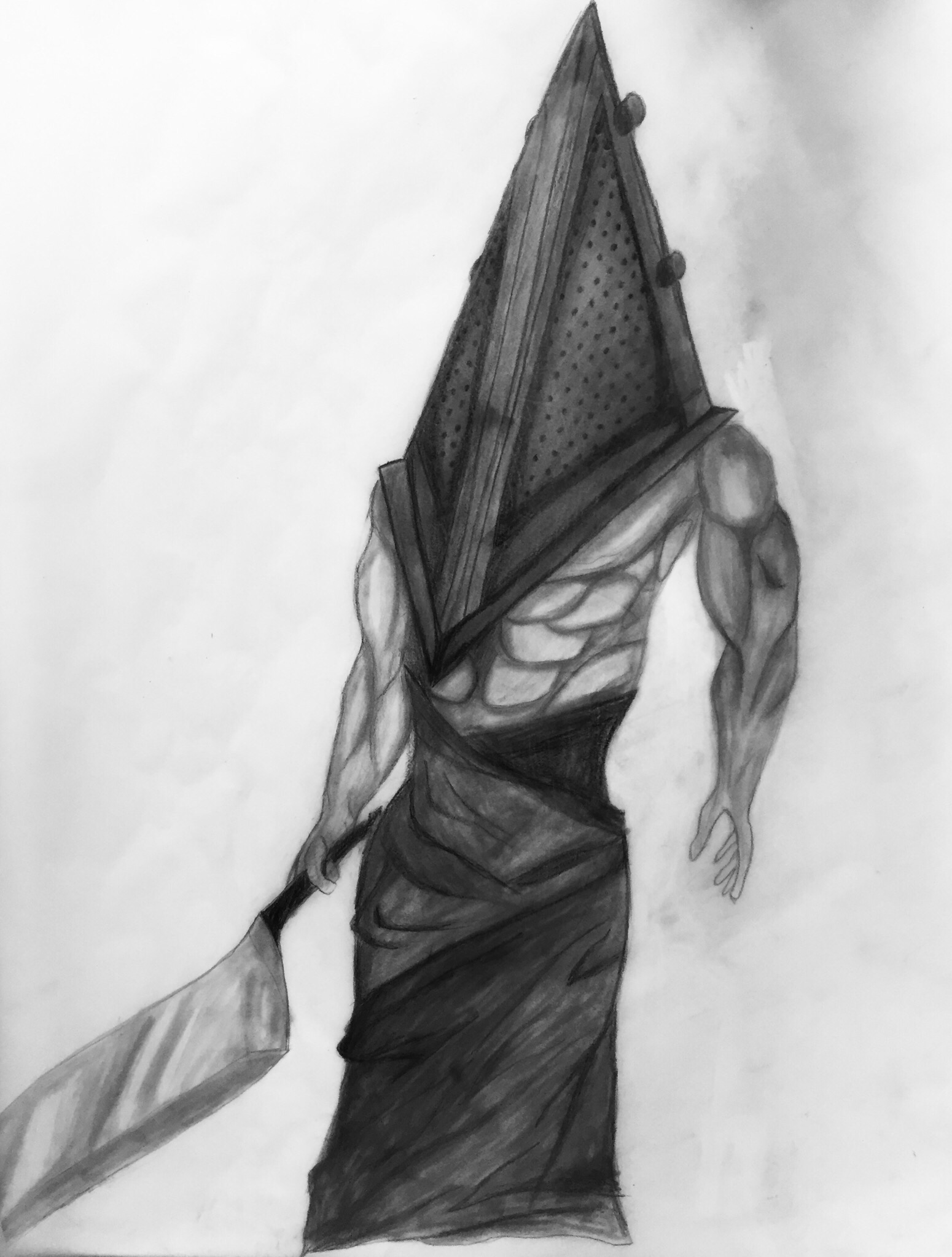 Pyramid Head - Sketch fanart by IALMAR-art on DeviantArt