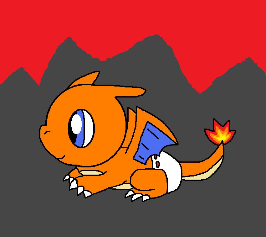 Chibi Baby Charizard