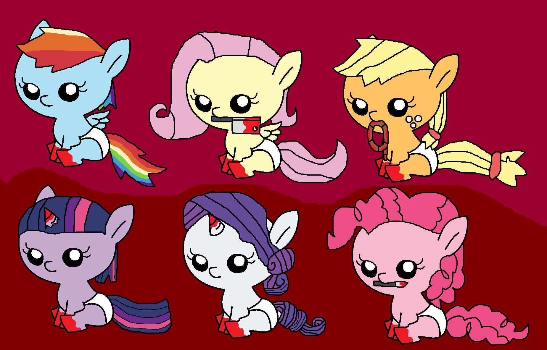 Baby Mane 6 Dark Sides By Pokemonlpsfan On Deviantart Baby Mane 6 Dark Sides By Pokemonlpsfan On Deviantart