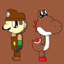 Ceegee And Brown Yoshi